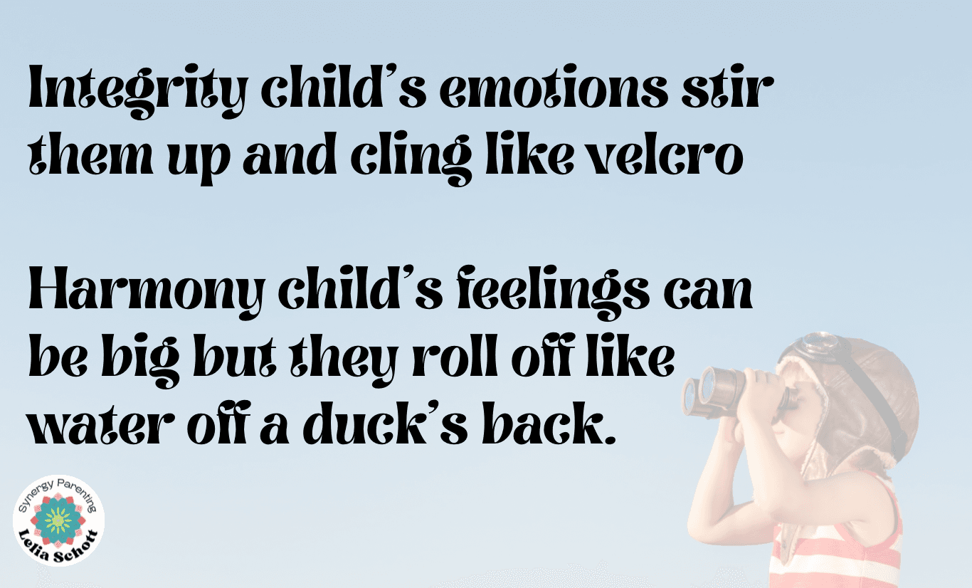 Are you a Harmony or Integrity Kid?